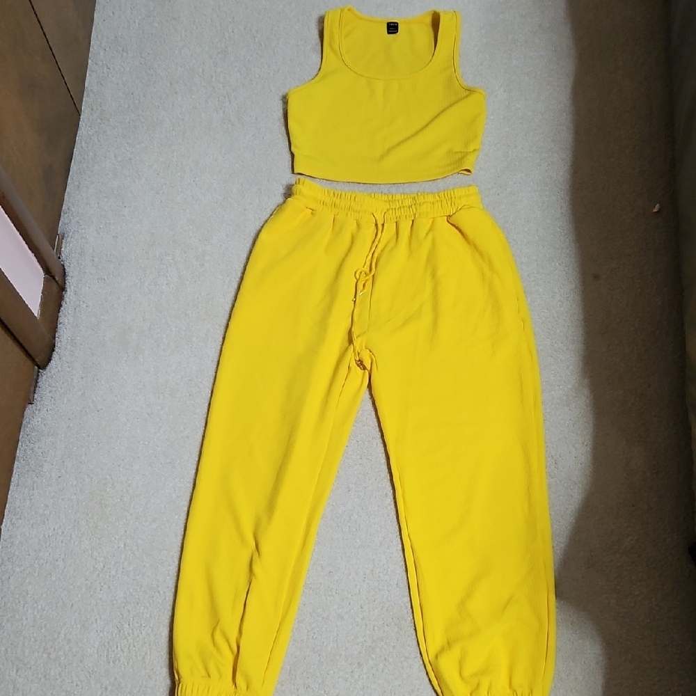 Yellow Women's Jumpsuit